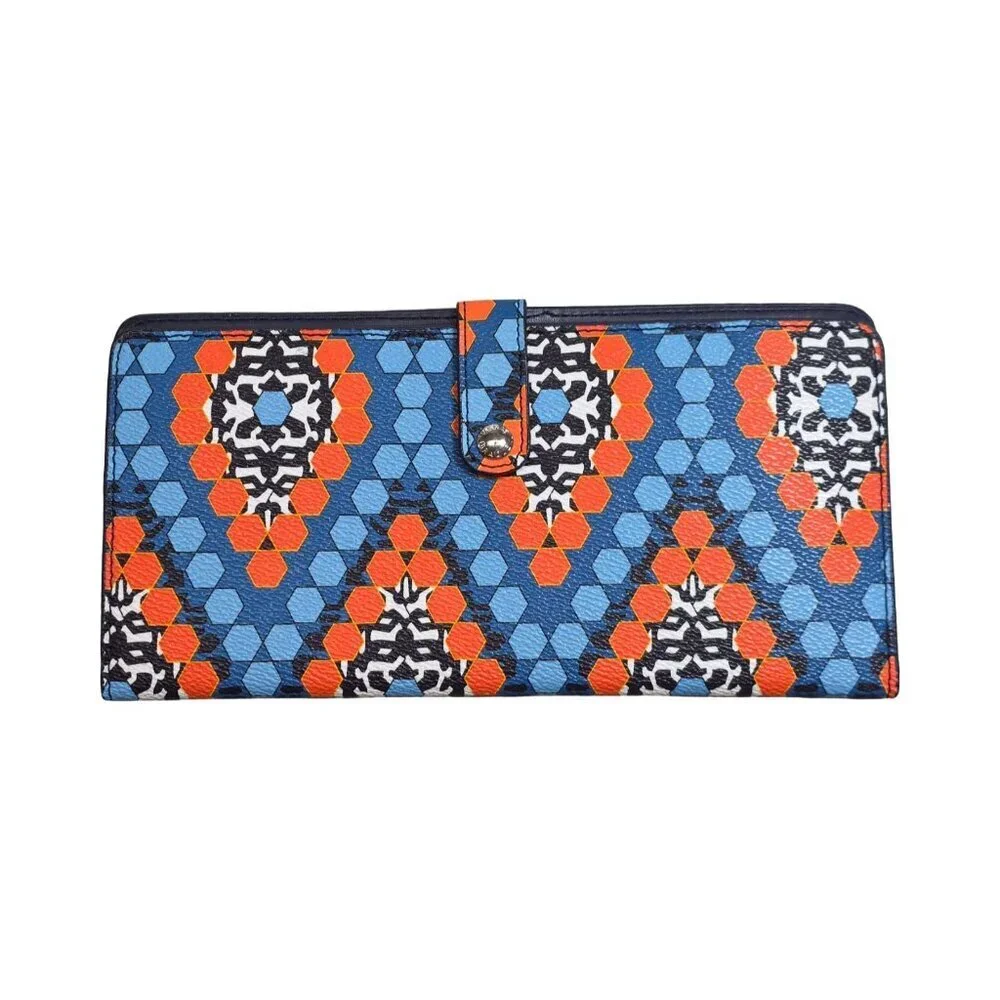 Vera Bradley Slim Travel Organizer Wallet, Marrakesh Beads Print